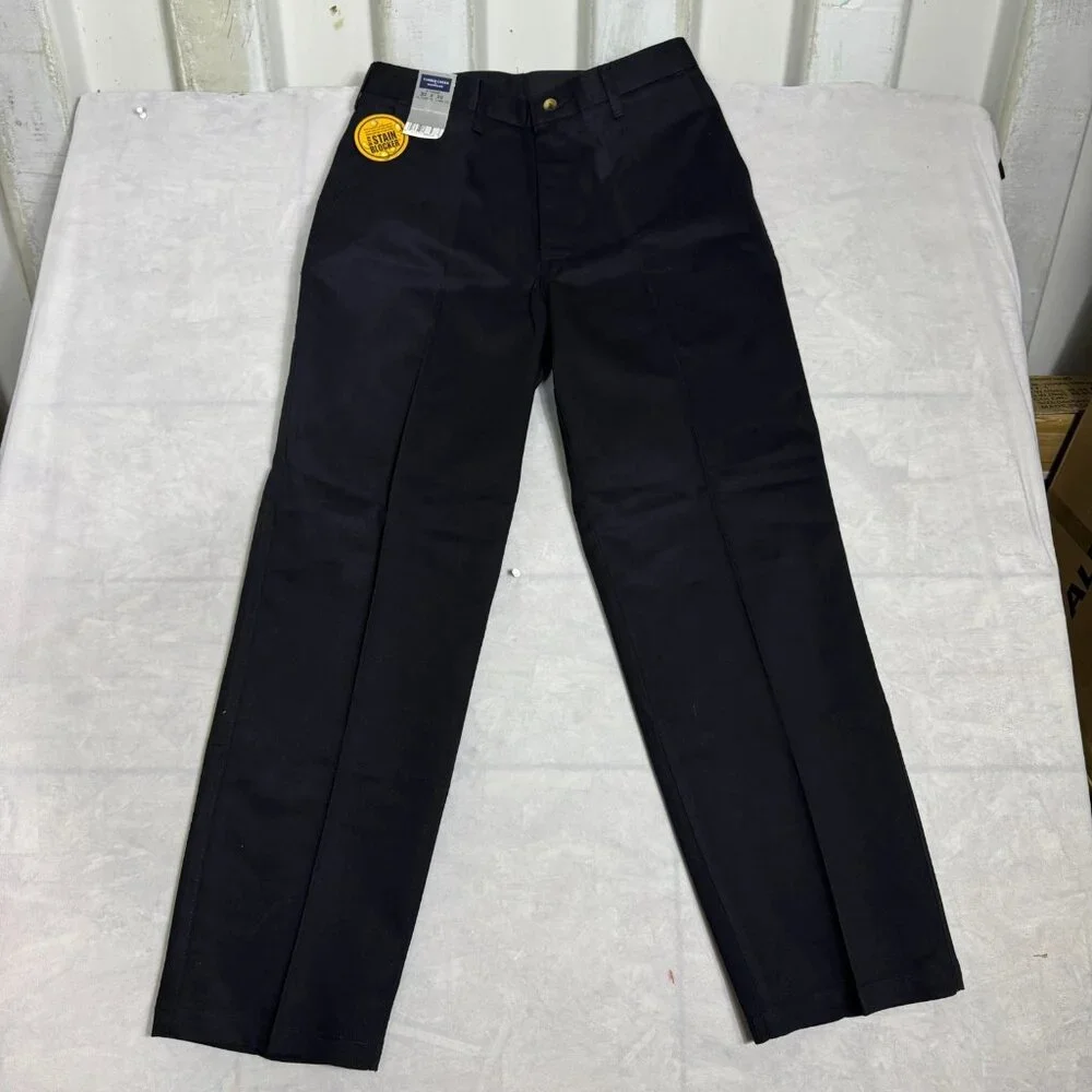 Timber Creek By Wrangler Ultimate Khakis Pant Mens Black Stain Blocker 32X30 NWT
